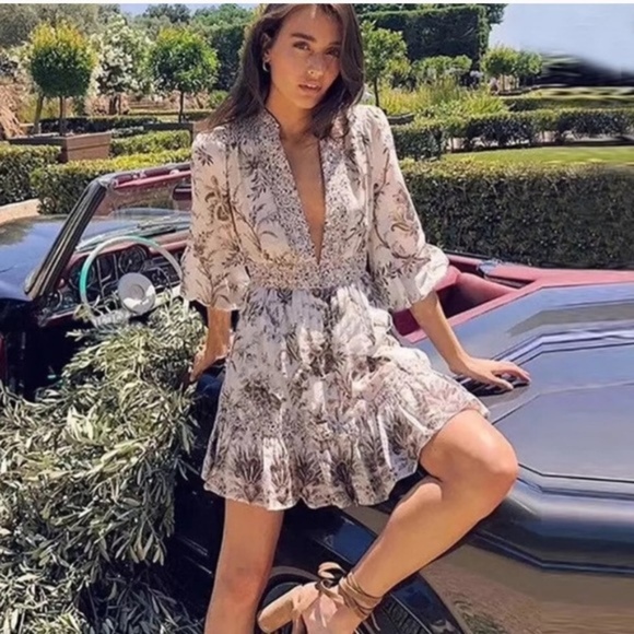 TheBoldBohemian Dresses & Skirts - NEW MILA BOHO GYPSY HIPPIE FLORAL TUNIC DRESS GOWN